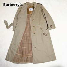 BURBERRY Vintage Trench Coat Long Nova Check Beige 7AB2 Liner Women From Japan