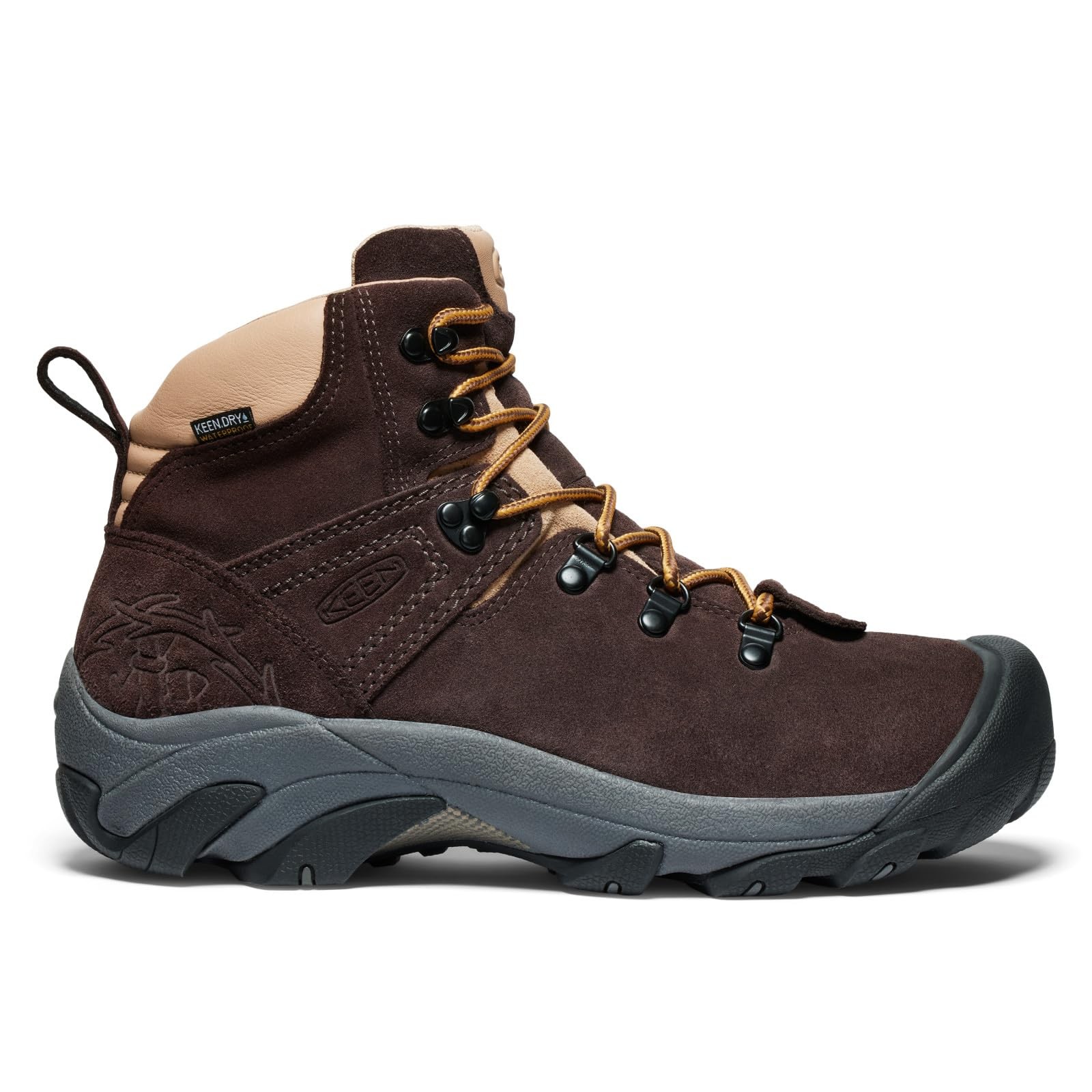 KEEN Men's Pyrenees Brown Hiking Boot, Size 10 image 2