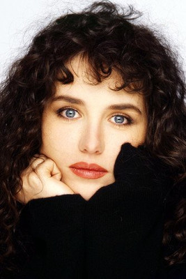 Isabelle Adjani 24X36 Poster Stunning Close Up Portrait Black Top Studio