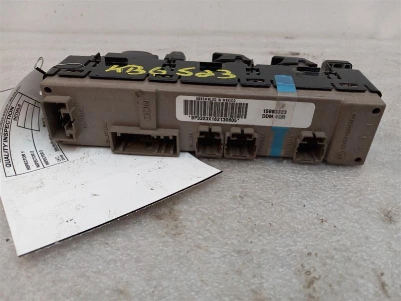 Driver Front Door Switch Driver's Master Fits 03-07 SIERRA 1500 PICKUP 380532 Foto 4 de 4