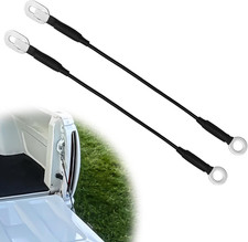 2 Pcs Tailgate Cable Tailgate Lift Support, Compatible with Chevy Silverado C/K