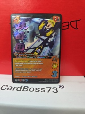 Grape-Pinky Combo Mineta Bounce Foil 133/180 M PF MHA Girl Power Series