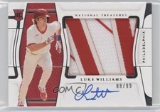 2022 National Treasures Rookie Material Signatures 88/99 Luke Williams Auto 0u9w