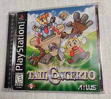 Tail Concerto (Sony PlayStation) (PS1) (CIB)  Tested & Working