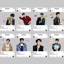 Zhang Linghe transparent PVC card daily teenage feeling ceiling boy peripheral 8