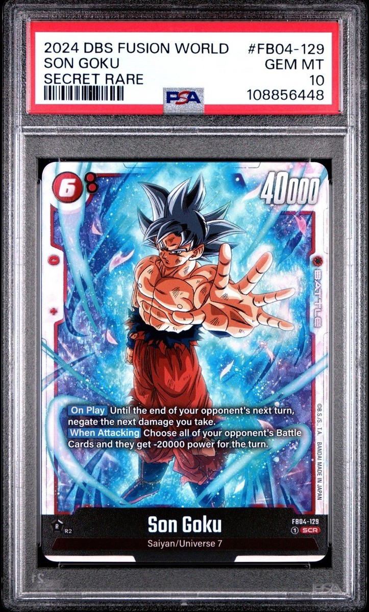 孫悟空L★ 孫悟空SCR FB04-001 FB04-129 Son Goku (SP Alt Art) FB04-129 SCR Ultra Limit - Dragon Ball