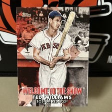 2022 Topps Welcome to the Show #WTTS-32 Ted Williams Boston Red Sox