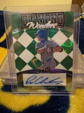 2024 Leaf Metal Baseball Roch Cholowsky Diamond Wonders Prismatic green Auto /6