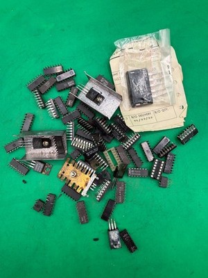 Mixed IC Chip Lot Sony STR9012 RCA CD4027BE NEC 78M07A Parts RE