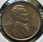 1937-P Lincoln Wheat Cent Penny BU Sharp Coin Free Shipping H-11