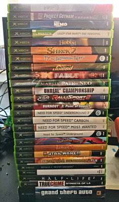 26 Original Xbox Classic Spiele