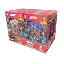 2022 Topps Formula 1 F1 Turbo Attax Mega 6-Tin Box