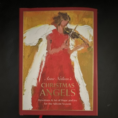 #ad Anne Neilson Christmas Angels Devotions amp; Art Hardcover Book Christian Holiday $8.00