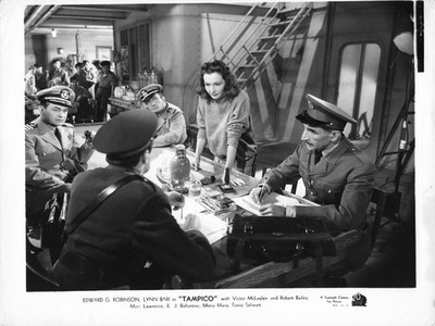 Tampico 1944 Movie Photo Lynn Bari Edward G. Robinson Victor McLaglen *P186b