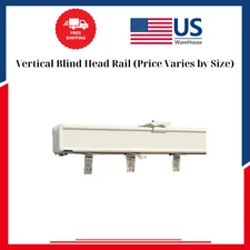 Vertical Blind Head Rail (Price Varies by Size)