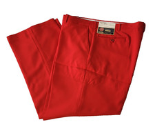 Vintage Sears Pants Mens 40 X 29.5 Red Sunday Slim Chino Casual Style C9402