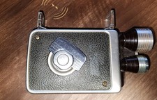 Kodak Brownie 8 mm Movie Camera with 3 lens Turret f/1.9 Untested