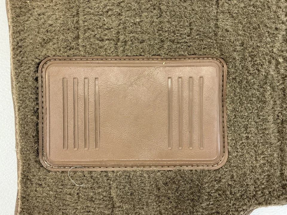 2008-2009 JAGUAR XJ XJR XJ8 VDP RIGHT & LEFT SIDE FRONT FLOOR MAT RUG SET 2CT - Image 2 of 4