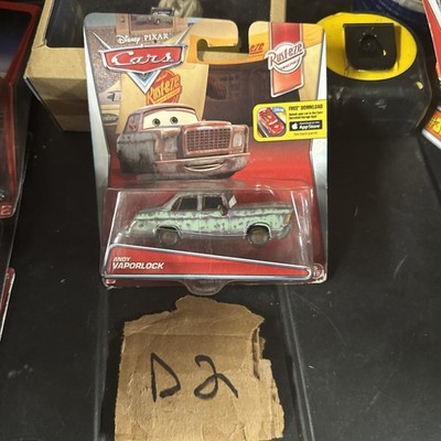Disney Cars Andy Vaporlock 1:55 Die-Cast Rust-Eze Racing 2015 Sealed Mattel MOC