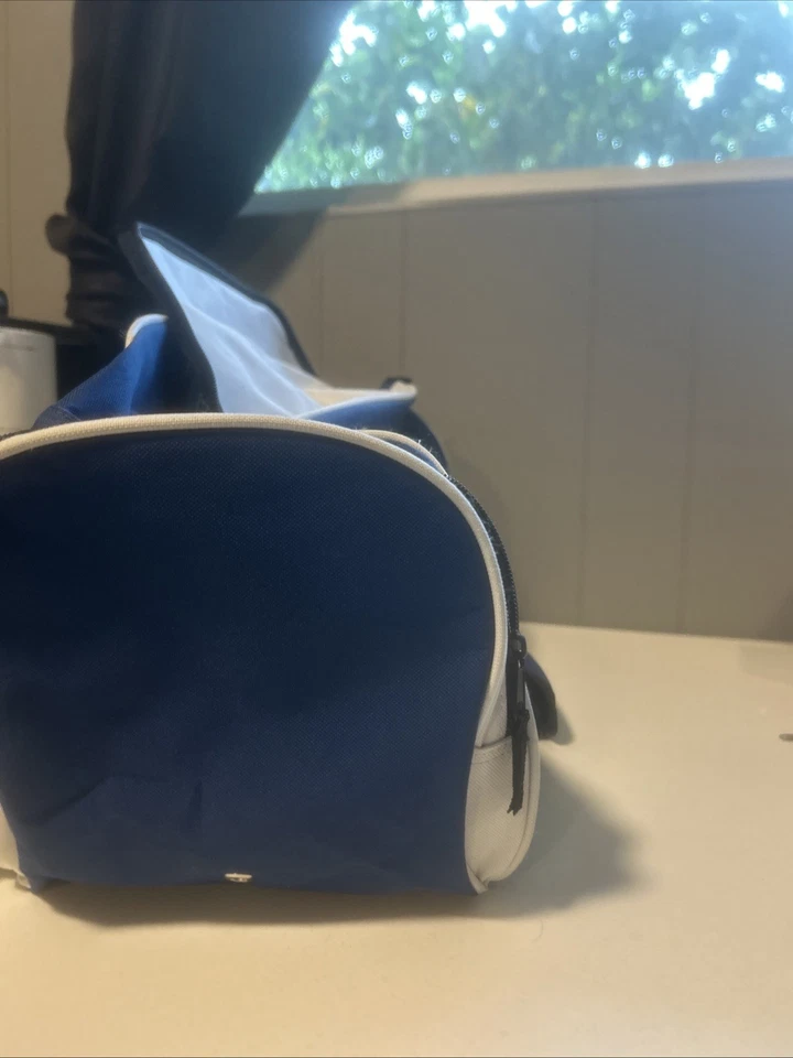 Large INDIANAPOLIS COLTS  Blue White Duffle Bag NFL - Image 4 of 4