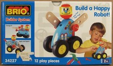 BRIO "Builder System" 34227 Happy Robot NOS