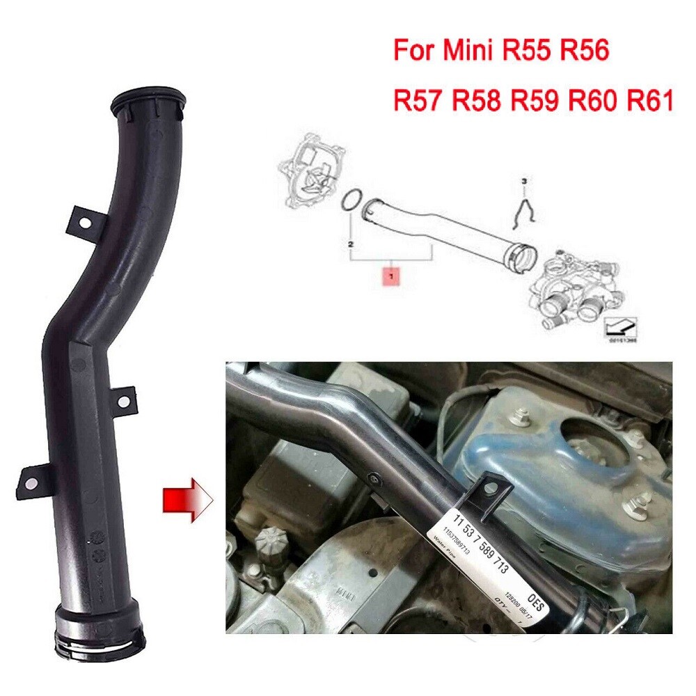 11537589713 Tuyau D'eau De Refroidissement Du Moteur Avec