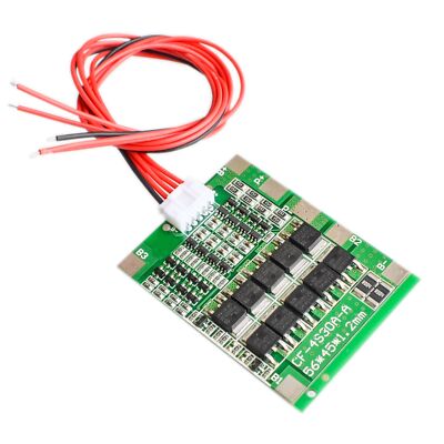 BMS - 4S30A-A / HX-4S-F30A - 56 x 48 x 4mm - 16,8 Volt 4S / 30A