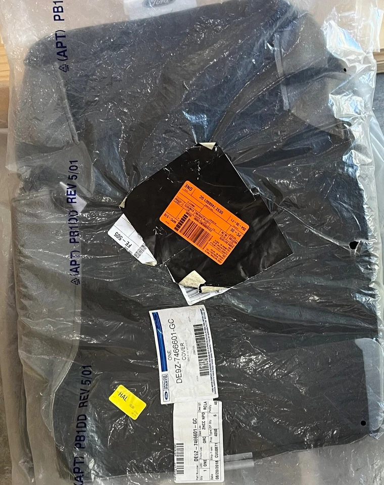 NUEVA CUBIERTA TRASERA DE ASIENTO IZQUIERDA GRIS FORD TERCERA FILA OEM DE9Z7466601GC Lincoln MKT 13-19 Foto 2 de 2