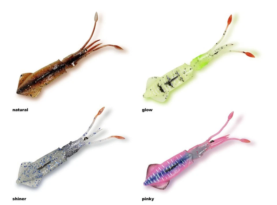 Rhino Squid  Tintenfisch-Jig mit 2 Assist Hooks 50g-300g Jig-Köder Meeresköder - Bild 2 von 4