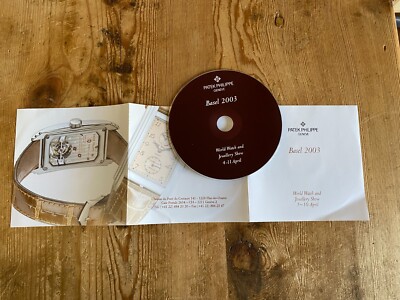 Used - CD PATEK PHILIPPE - Basel 2003 - Used