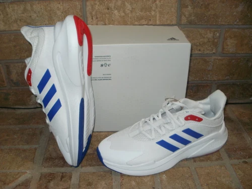 Adidas Alphaedge+ IE6304 Running Shoe White Red Blue MSRP $70