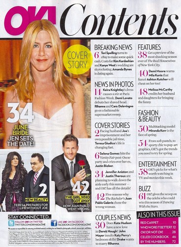 OK! Magazine March 24 2014 Jennifer Aniston Selena Gomez Melissa McCarthy - Picture 2 of 3