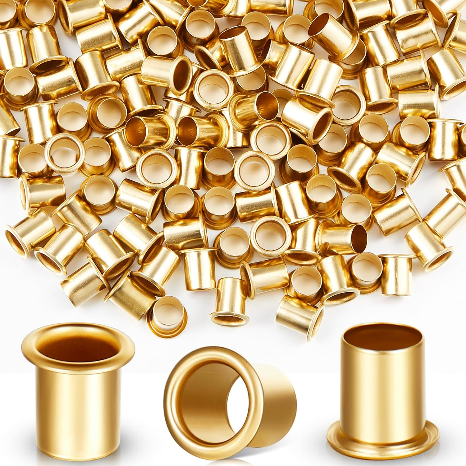 Dunzy 1/4 Inch Cabinet Shelf Pin Sleeves for Reinforcement & Stability  -image