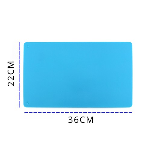 22*36cm Non-slip Silicon Kitchen Table Mat Washable Insulation Placemat UK NEW - Picture 2 of 33