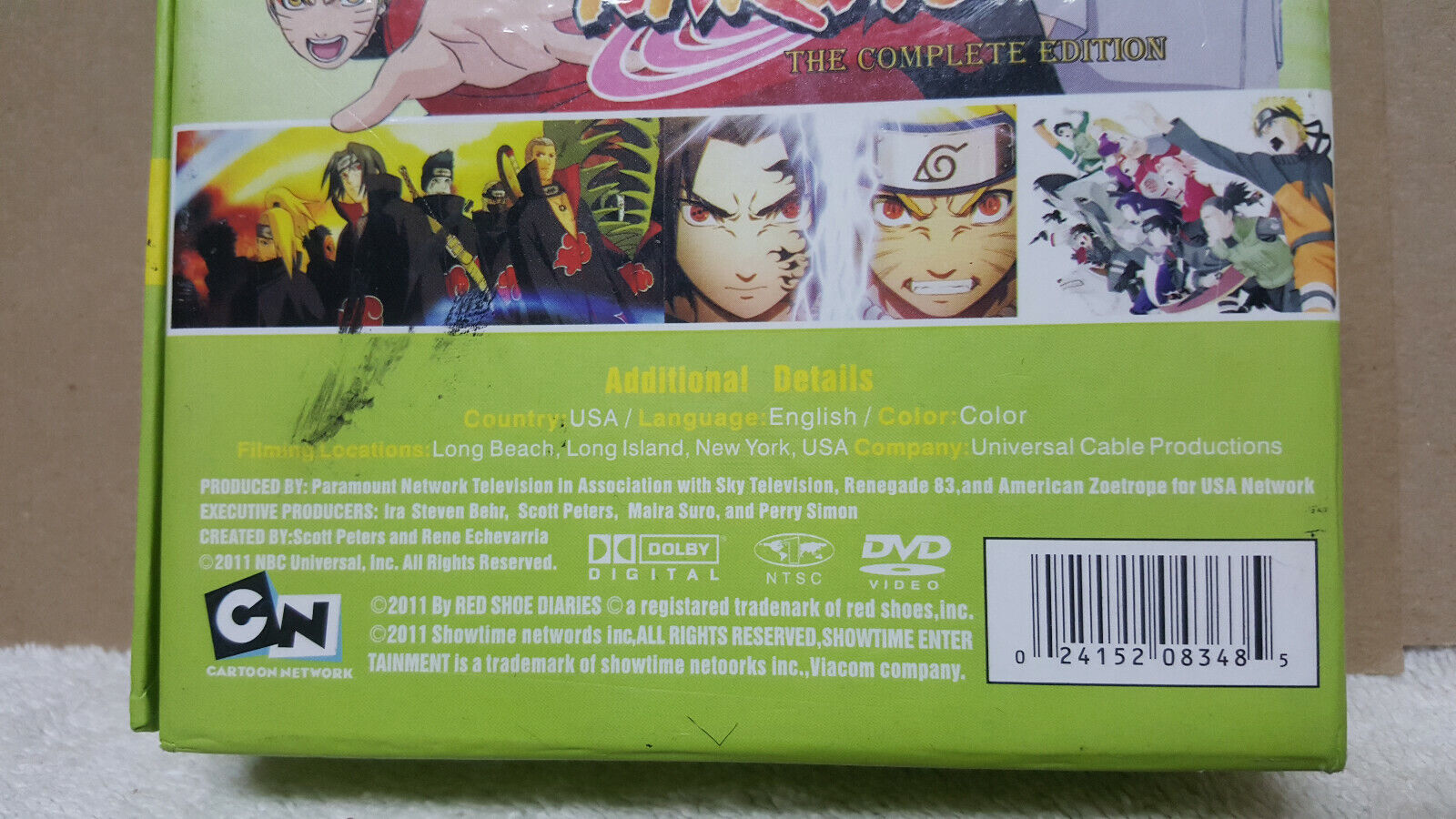 DVD BOX - Naruto Shippuden - Primeira Temporada - Box 2 (5 Discos) - Mini71  na Web