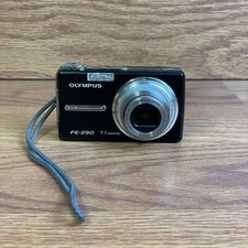 Olympus FE-290 Black 7.1MP Handheld 4x Optical Zoom Digital Camera