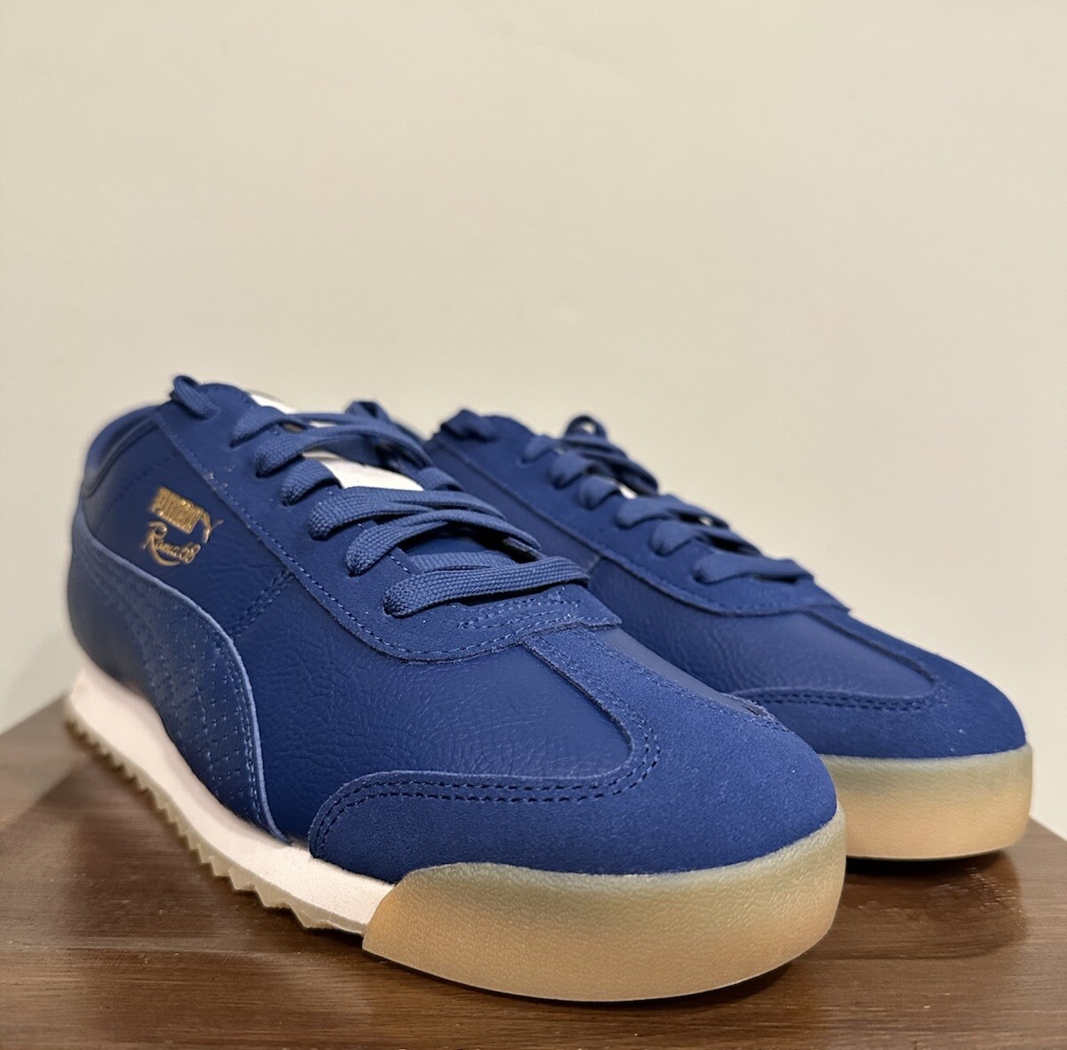 Size 9.5 - Puma Roma '68 New Heritage - Blazing Blue for sale