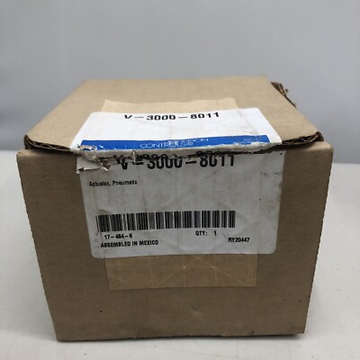 New JOHNSON CONTROLS V-3000-8011 Pneumatic Actuator