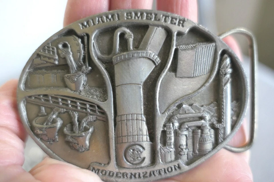 Hebilla de cinturón Williams & Assoc 1991 edición limitada peltre Miami fundición modernización Foto 4 de 4