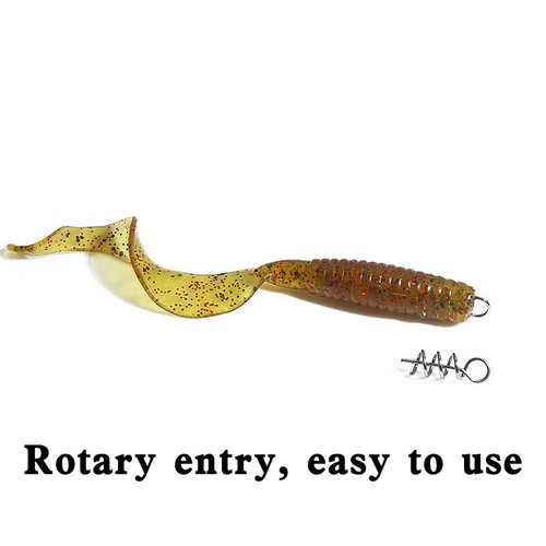 Fishing Centering Pin Spring Twist Lock Screw Latch Needle Soft Lure Accessory - Picture 8 of 17