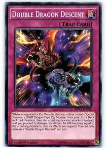 Double Dragon Descent - MP15-EN039 - Common - 1st Edition x3 - Near Mint