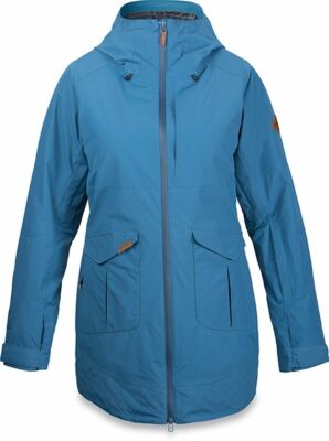 NWT DAKINE SILCOX JACKET XS WOMEN CHILL BLUE GORE