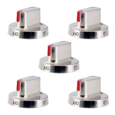 Gas Stove Knobs for Samsung Range Knob AP5949480/PS4241101/PT15217047 (5-Pack)