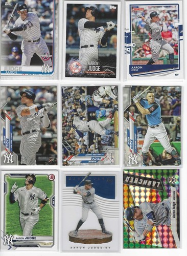 Aaron Judge Yankees pick your card 2018-2024 base cards inserts parallels - Picture 6 of 80