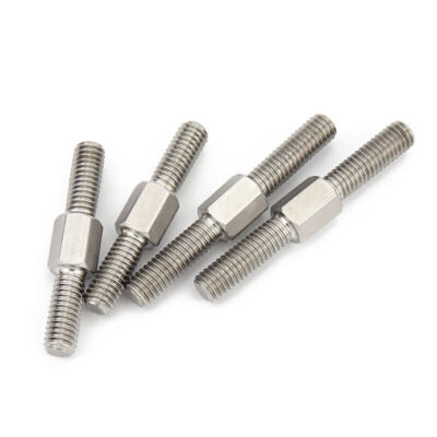 M12 M16 SUS304 Steel Double-headed Screw Forward and reverse tooth Ext hex bolt