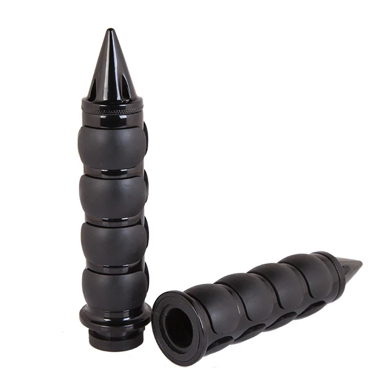 Empuñaduras de manillar de motocicleta de 1" personalizadas para Harley Davidson Kawasaki Vulcan EE. UU. Foto 2 de 4