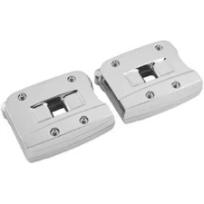 Bikers Choice 489725 Chrome Rocker Box Kit For 1992-1999 Evolution Big Twin