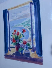 Charles Penny Screen Print Still Life  French 1994 COA