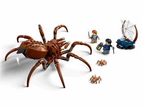 LEGO 76434 Harry Potter Aragog im Verbotenen Wald, bewegl. Beine, 2 Minifiguren - Picture 4 of 7
