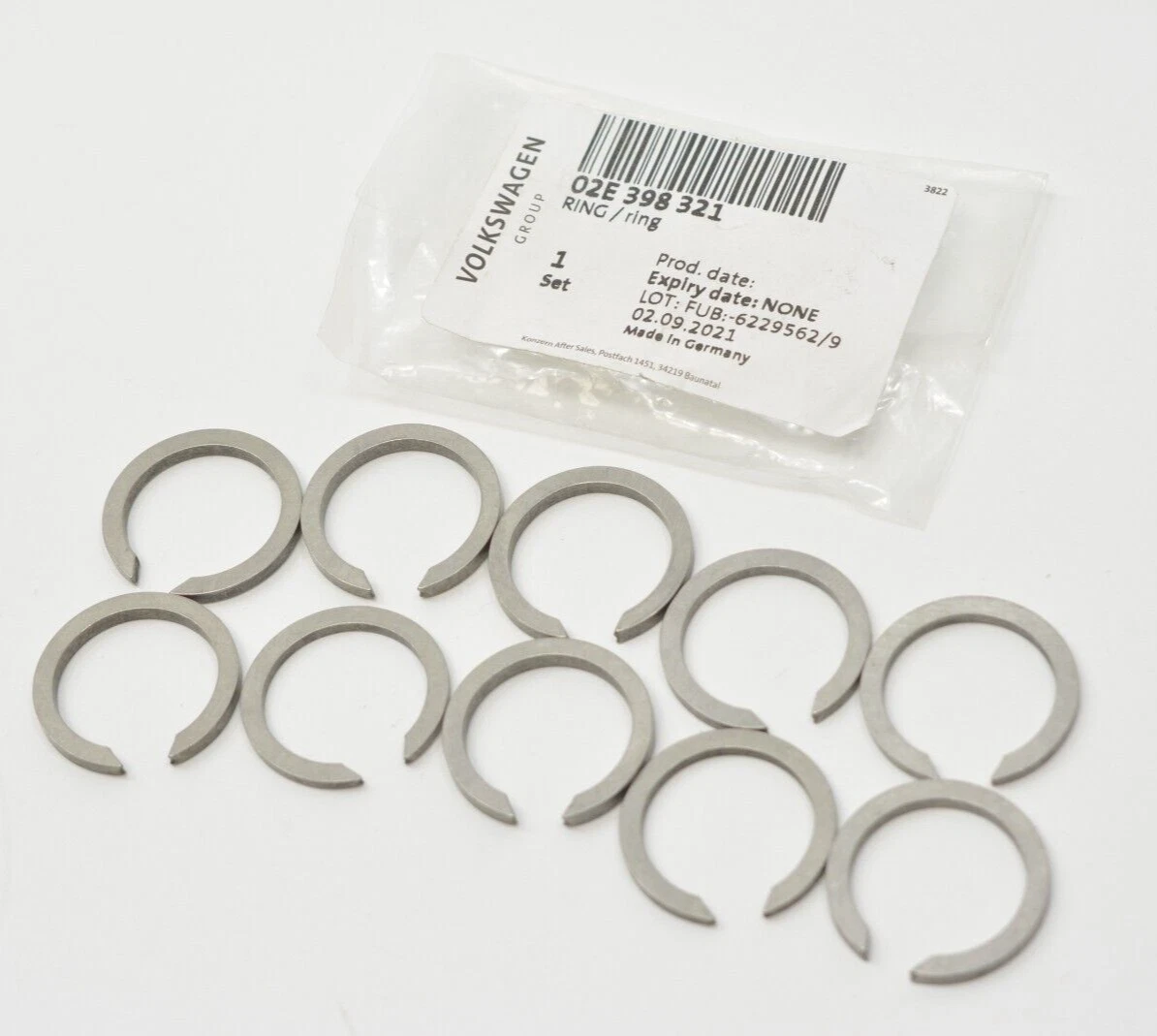 GENUINE VW AUDI SEAT SKODA DSG 6 SPEED AUTOMATIC GEARBOX CIRCLIP  